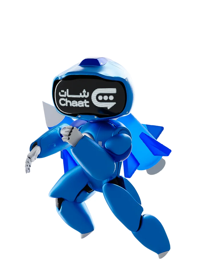 Chaat robot character guiding customer messages into automated workflows